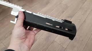 SAG AK chassis mk2 testfit of ACR handguard [upl. by Belita]