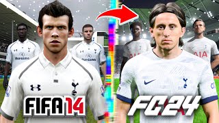 I Rebuild Tottenham From FIFA 14 to FC 24 [upl. by Lody]