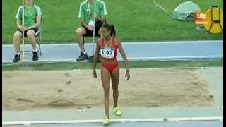 Ana Peleteiro triple jump junior world champion Barcelona 2012 part 1 of 2 [upl. by Ursulina]