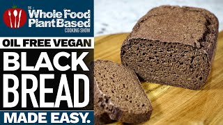 PLANT BASED OUTBACK STEAKHOUSE BLACK BREAD 🍞 Easy glutenfree recipe we love [upl. by Arhna]