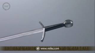 360 view of Windlass Steelcrafts European Sword [upl. by Eiramlirpa]