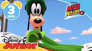 Miki i raźni rajdowcy  Bohater Goofy  Tylko w Disney Junior [upl. by Kerrie]