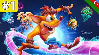 UŞAQLIĞIMIN OYUNUNU OYNADIM  CRASH BANDICOOT 1BÖLÜM [upl. by Shoifet51]