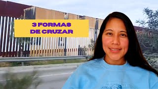 Formas de Cruzar CAMINANDO la FRONTERA a Estados Unidos [upl. by Ahsinotna487]