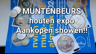 Muntenbeurs unboxing Houten Expo 2023 divers zilver gekocht [upl. by Melisent]