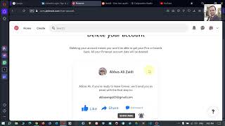 How To Delete Pinterest Account  Pinterest Account Kaise Delete Kare  Technical Abbas Ali [upl. by Schreibman]