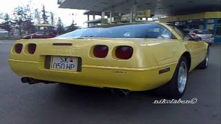 Corvette C4  Aftermarket Exhaust System  SOUND [upl. by Vinson171]