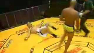 Anderson Silva  Elbow Uppercut Knockout [upl. by Ydisac]