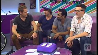 Couch Time 11 January 2013 Sachin Joab and Taylor Glockner part 2 [upl. by Finella]