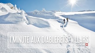 SUISSE  1 MINUTE AUX DIABLERETSVILLARS [upl. by Beare448]