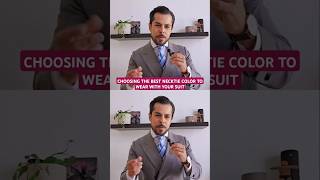 Choosing The Best Necktie Color suitandtie styletips dappermen [upl. by Linoel]