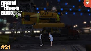 Trevor And The Squad Stole A Super Weapon From The Merryweather  GTA 5 Story Mode part 21 [upl. by Amles]