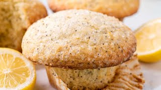 Lemon Poppyseed Muffins [upl. by Nhguaval312]