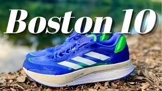 ADIDAS BOSTON 10 FULL REVIEW AFTER 250 km [upl. by Anyela903]