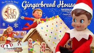 DIY  Elf on the Shelf Gingerbread House [upl. by Eedahs164]