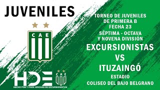 Excursionistas vs Ituzaingó  Fecha 23 [upl. by Ahsinak4]