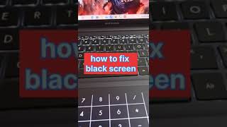 how to fix black screen on window 10 windowstricks [upl. by Assiar]