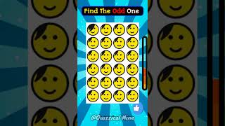 Find The Odd One Emoji 112shortsspottheoddemojioutfindtheoddquiz [upl. by Ramses]