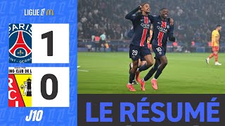 Paris SaintGermain  RC Lens  10  Le Résumé  Ligue 1 202425 [upl. by Annoled]