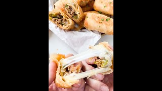 Cheesesteak Egg Rolls [upl. by Byers]