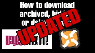 Update New method for downloading hidden or deleted mods [upl. by Kaila]