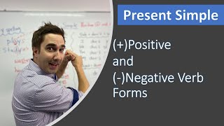 Present Simple  Positive  and Negative  Forms [upl. by Luz]