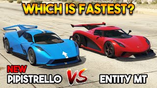 GTA 5 ONLINE  PIPISTRELLO VS ENTITY MT WHICH IS FASTEST [upl. by Atekahs758]