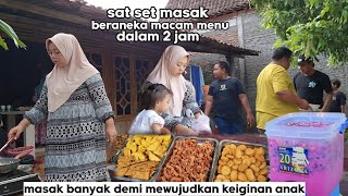 masak beraneka macam menu dalam 2 jam [upl. by Otxis347]