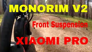 XIAOMI M365 PRO 2 Zawieszenie przednie front suspension MONORIM M0 V2 [upl. by Pamella]