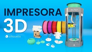 IMPRESORA 3D ✨ fácil de usar para proyectos con filamento PLA [upl. by Jesher]