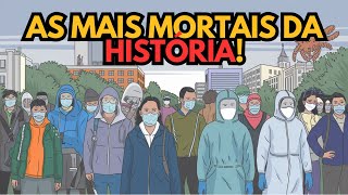 As 5 Maiores Pandemias da História 🌍💀 [upl. by Nywloc]