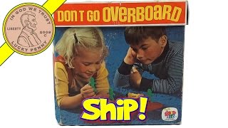 Dont Go Overboard Game 470 1971 Schaper Games  A Cootie Company [upl. by Aitekram]