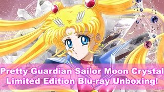 Sailor Moon Crystal Limited Edition Bluray Volume 1 Unboxing [upl. by Dagnah228]