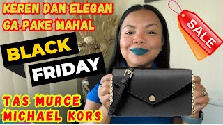 MICHAEL KORS SMALL SAFFIANO ENVELOPE CROSSBODY II UNBOXING AND REVIEW [upl. by Langer]