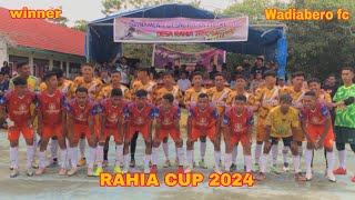 FINAL RAHIA CUP 2024 adu penalti WADIABERO FC VS WALANDO FC 55 [upl. by Hanako592]