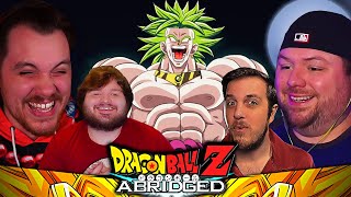 Reacting to DBZ Abridged Broly MOVIE Without Watching Dragon Ball Z [upl. by Gerrald]