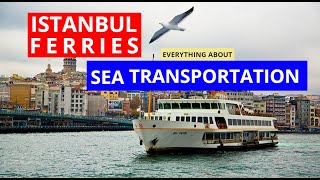 Istanbul Ferries Everything About Sea Transportation [upl. by Ilyk354]