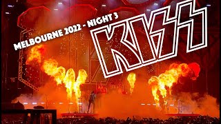 KISS Live Melbourne Australia 2022 Night 3 Full Show [upl. by Mac]