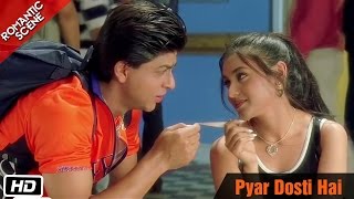 Pyar Dosti Hai  Romantic Scene  Kuch Kuch Hota Hai  Shahrukh Khan Rani Mukerji Kajol [upl. by Christiansen168]