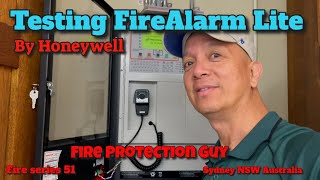 Monthly Fire Alarm Panel Test  Fire Lite by Honeywell [upl. by Lashond]