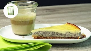 Mohnkuchen mit Vanillepudding  Entdeckt auf Pinterest  Chefkochde [upl. by Gilbye295]