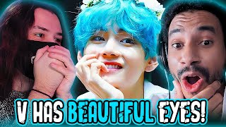 V bias reacts to BTS V ICONIC MOMENTS ON STAGE [upl. by Zoie]