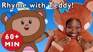 Teddy Bear Teddy Bear and More Rhymes With Teddy  Nursery Rhymes from Mother Goose Club [upl. by Ahsiemaj]