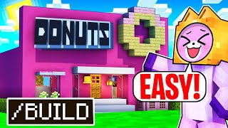 LANKYBOX Builds A DONUT MANSION In MINECRAFT EXPENSIVE MINECRAFT CHALLENGE [upl. by Akins623]