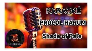 Shade of Pale  PROCOL HARUM KARAOKE [upl. by Wobniar560]