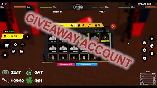 GiveAway Acc Anime Fighter Simulator  DPC 142m  Full Gamepass [upl. by Staal]