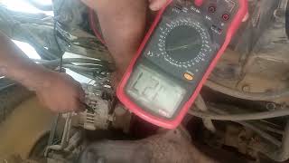 How to check alternator by Digital Meter [upl. by Hobard364]