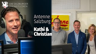 Volker Reifenberger FPÖ bei Antenne Salzburg quotKathi amp Christianquot [upl. by Fina]