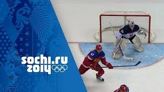 Ice Hockey  Mens Group A  Russia v Slovakia  Sochi 2014 Winter Olympics [upl. by Ijuy]