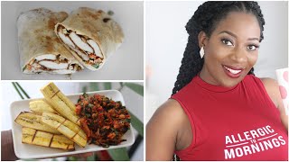 What I Eat In A Day  To Lose Weight  Nigerian Diet [upl. by Ydnil]